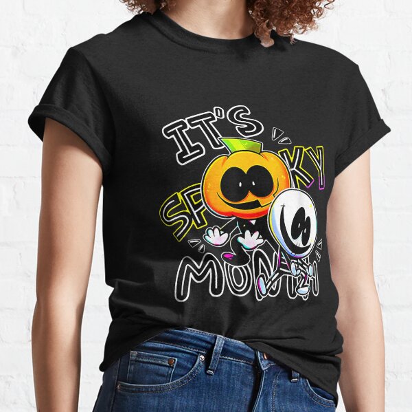 spooky month merch T-Shirt - TeeHex