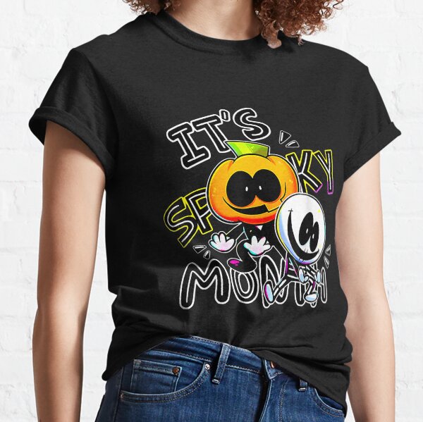  It's A Spooky Month Funny Halloween 2021 tee for Boy Kids  T-Shirt : Clothing, Shoes & Jewelry