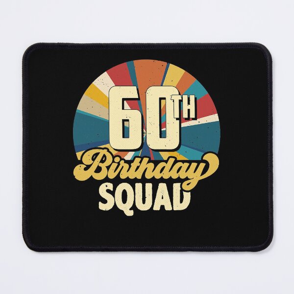 Item preview, Retro Vintage Style 1961 60th Birthday Squad 60 Years Old designed and sold by Prefontaine1986.