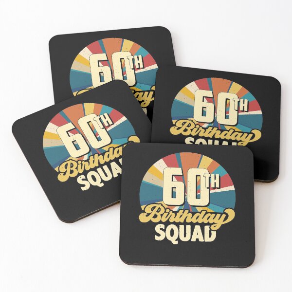 Item preview, Retro Vintage Style 1961 60th Birthday Squad 60 Years Old designed and sold by Prefontaine1986.