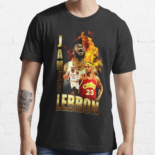 Lebron James Fire Vintage T Shirt For Sale By Jessestoreus