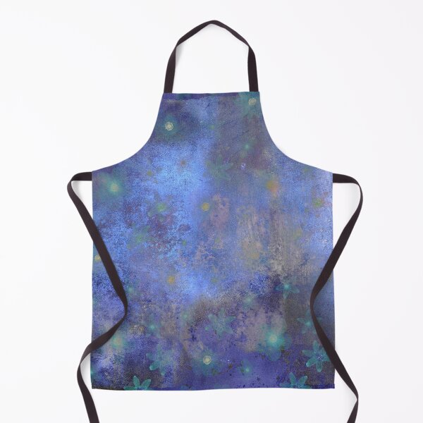 Item preview, Metallic Blue Flowers designed and sold by ColorsandShapes.