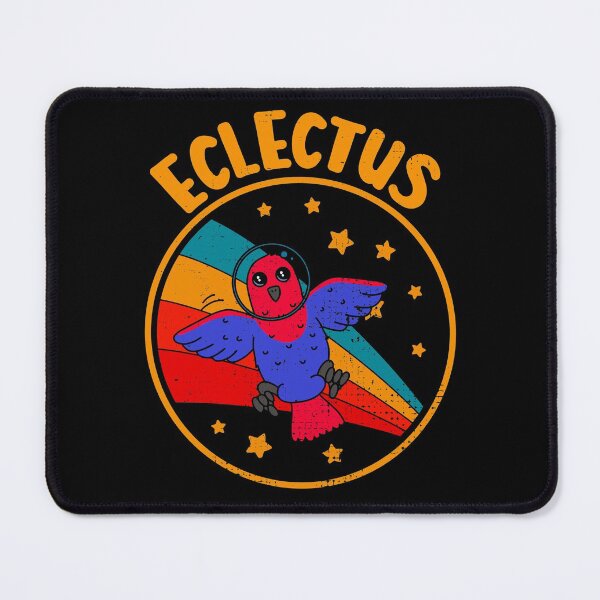 Item preview, Cute Vintage Female Eclectus Parrot Owner Retro Parrot Bird In Space designed and sold by JokeGysen.