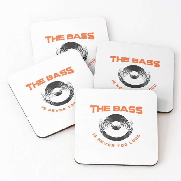 Item preview, The bass is never too loud designed and sold by Dvzshirts.