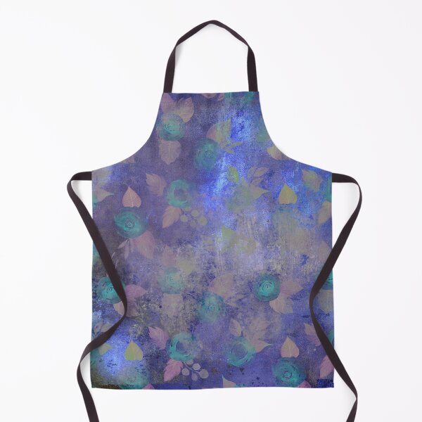 Item preview, Metallic Blue Flowers designed and sold by ColorsandShapes.