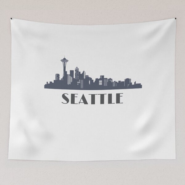 Item preview, Seattle Skyline designed and sold by NiftyTees.