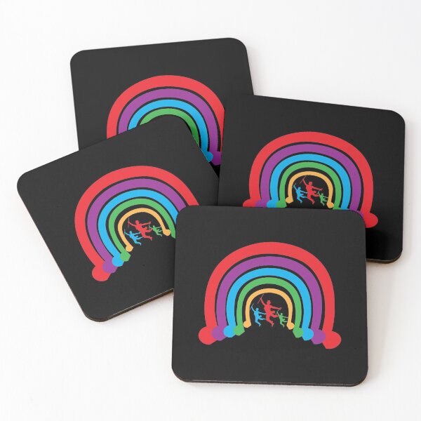 Item preview, Dancing Rainbow Headphones designed and sold by KAYS34.