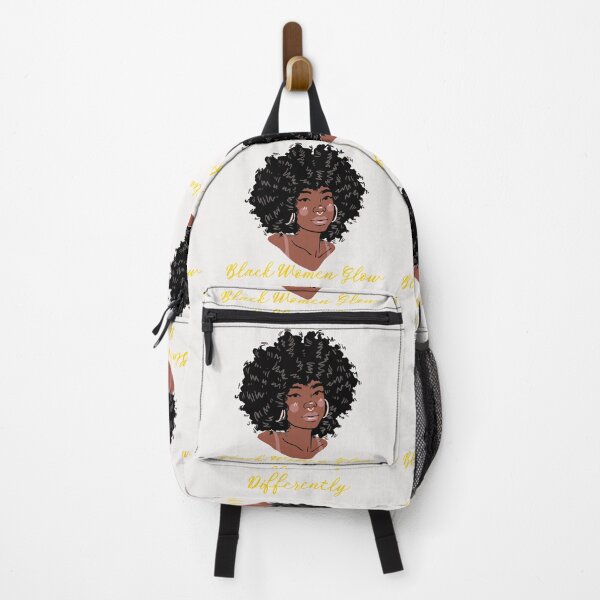 Item preview, Black Women Glow Differently designed and sold by BLOGGER-WRITER.