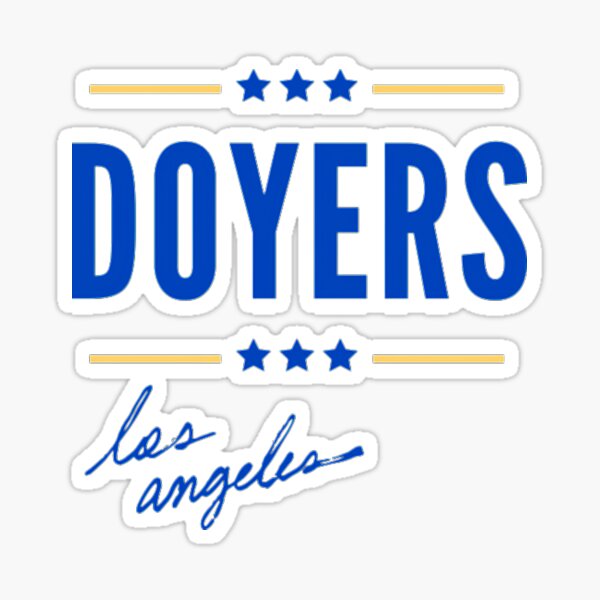 Los Angeles Dodgers STICKER - MLB Baseball LA California Cali