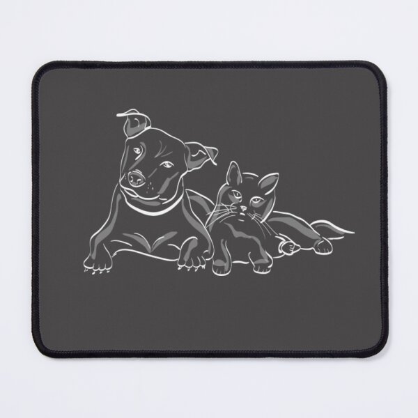 Item preview, sweet cat and dog design designed and sold by Xippy Art.