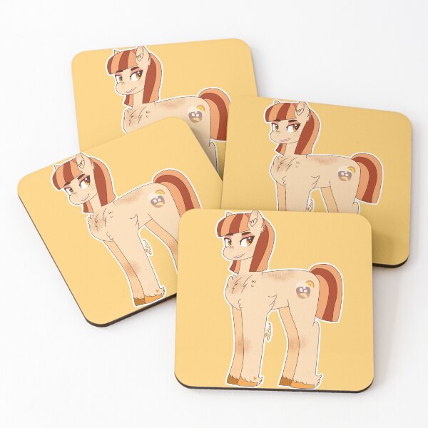 Item preview, Peach Tea the Earth Pony  designed and sold by lerenee.