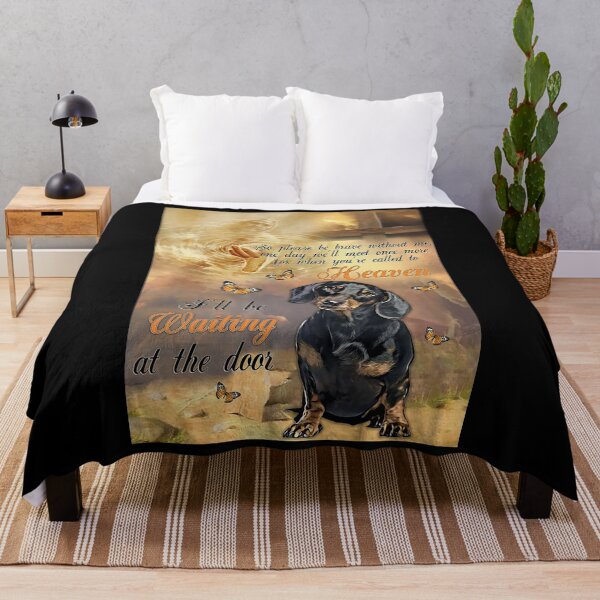 Item preview, Dachshund Waiting At The Door   designed and sold by YimHrishi.