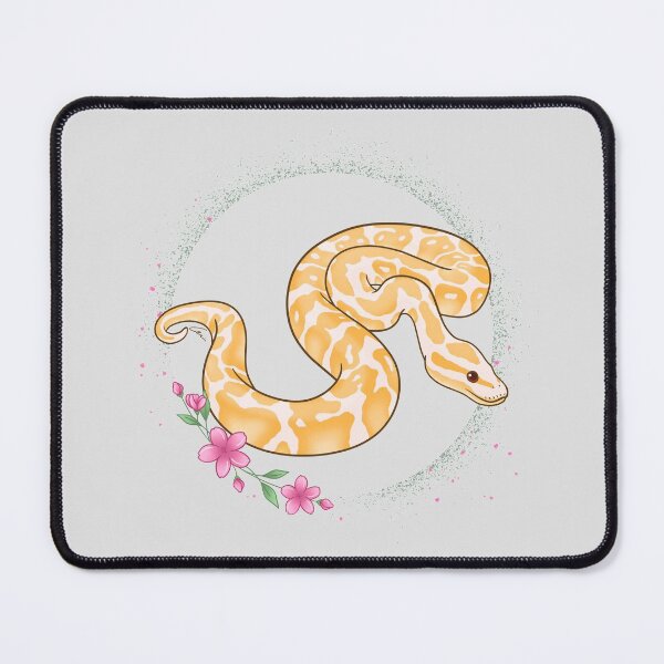 Item preview, Albino Ball Python Floral Theme! designed and sold by anacecilia.