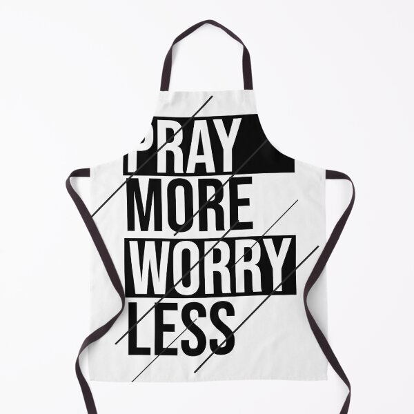 Item preview, Typography Pray More Worry Less designed and sold by fariz yuhdi.