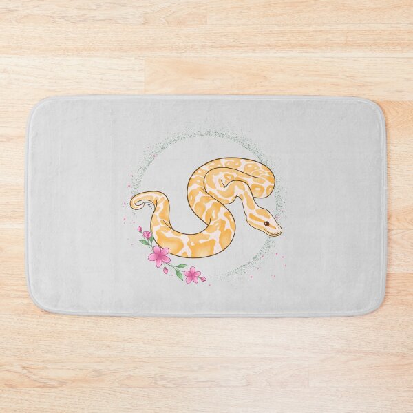 Item preview, Albino Ball Python Floral Theme! designed and sold by anacecilia.