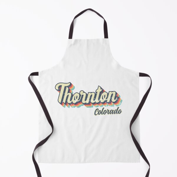 Item preview, Thornton city Colorado Retro Vintage 70s rainbow designed and sold by Teelogic.