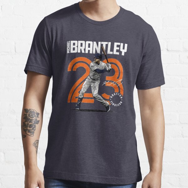 Michael Brantley MLBPA Houston Texas Baseball Player T-Shirt