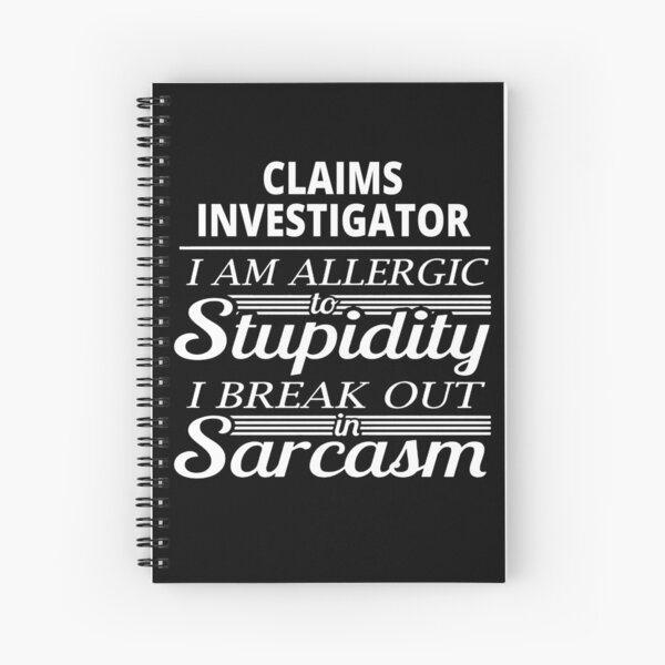 Item preview, Claims investigator designed and sold by clickmostro.