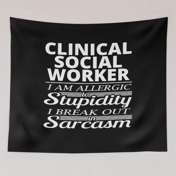 Item preview, Clinical Social Worker designed and sold by clickmostro.