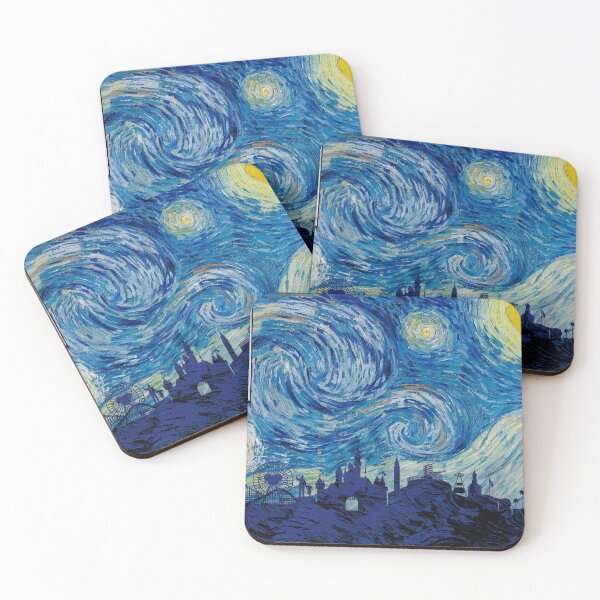 Item preview, Anaheim Van Gogh Starry Night designed and sold by DFerraz.