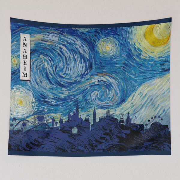 Item preview, Anaheim Van Gogh Starry Night designed and sold by DFerraz.