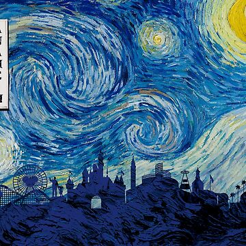 Anaheim Van Gogh Starry Night | Art Print
