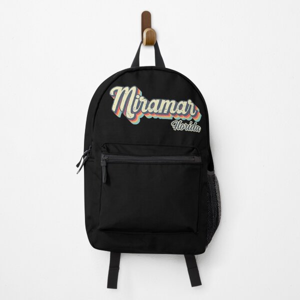 Item preview, Miramar city Florida Retro Vintage 70s rainbow designed and sold by Teelogic.