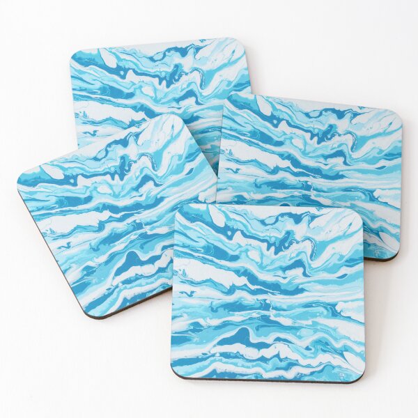 Item preview, Aqua waves designed and sold by Spungezie.