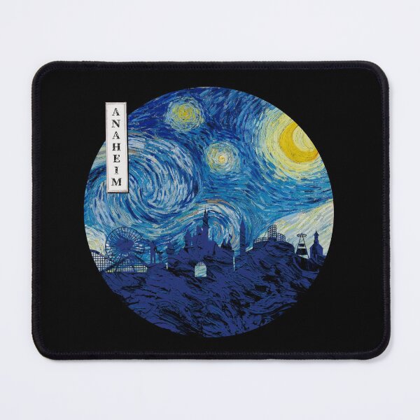 Item preview, Anaheim Starry Night Van Gogh Circle designed and sold by DFerraz.