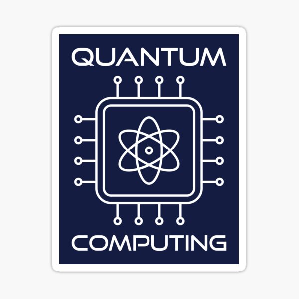 "Quantum Computing" Sticker for Sale by TashaVector Redbubble
