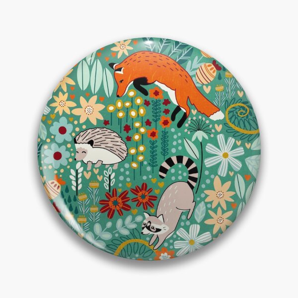 Item preview, Textured Woodland Pattern - Sea Green designed and sold by TigaTiga.