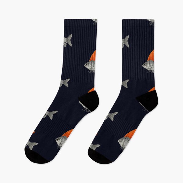 Item preview, Goldfish with an Orange Shark Fin  designed and sold by Vin  Zzep.