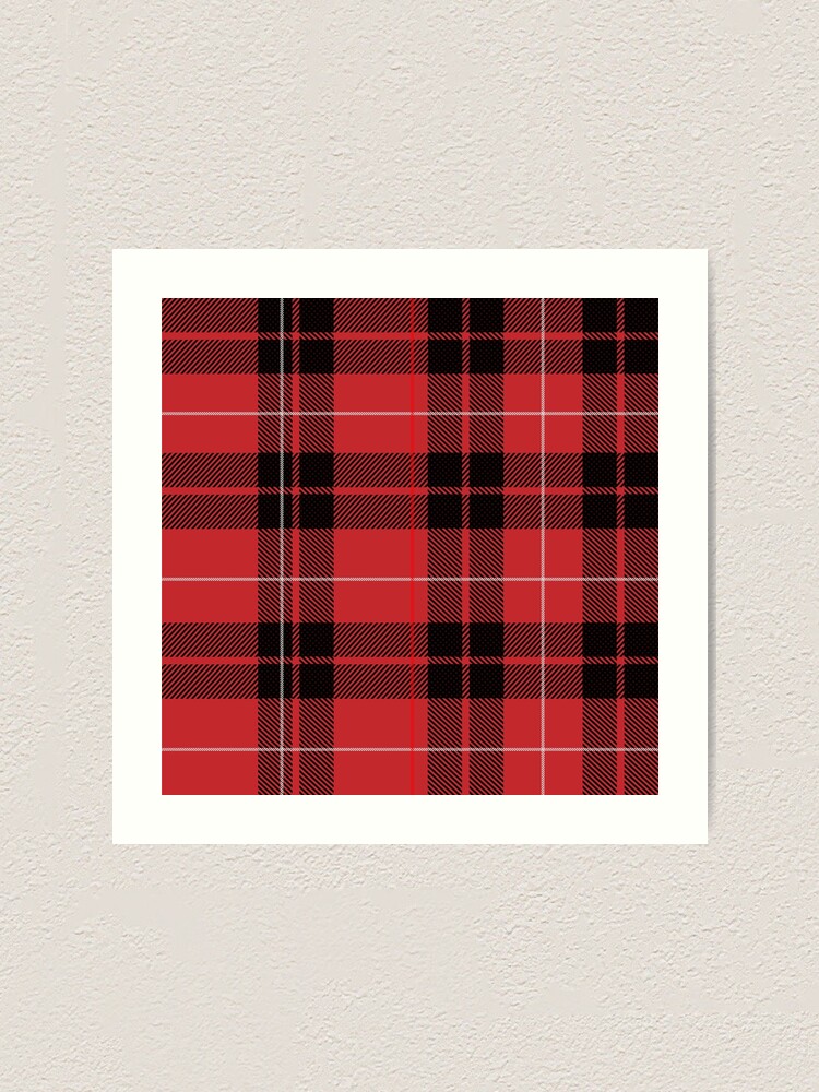 "Red and black scotish Tartan plaid seamless pattern and Modern black ...
