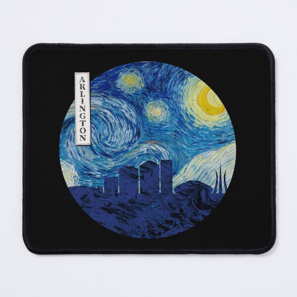 Item preview, Arlington Starry Night Van Gogh Circle designed and sold by DFerraz.