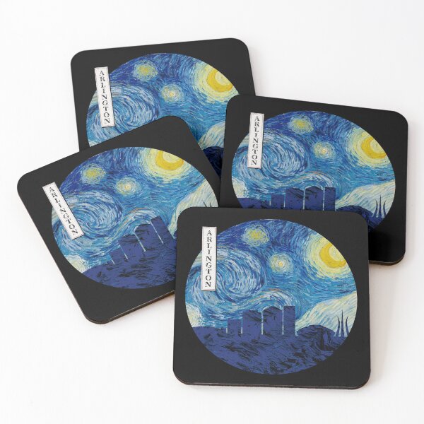 Item preview, Arlington Starry Night Van Gogh Circle designed and sold by DFerraz.