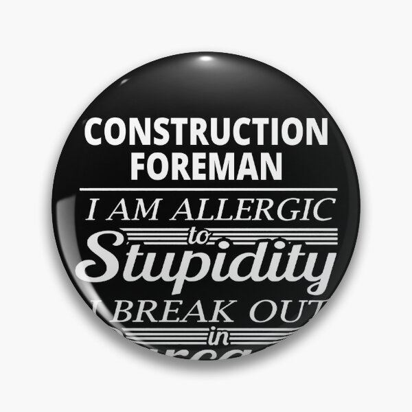 Item preview, Construction foreman designed and sold by clickmostro.