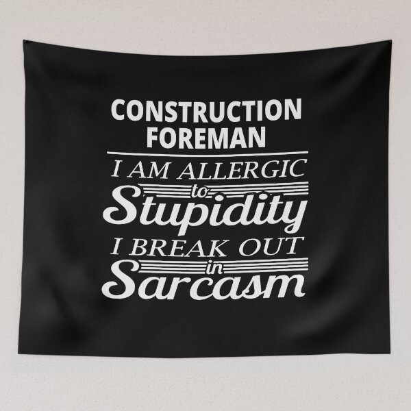 Item preview, Construction foreman designed and sold by clickmostro.