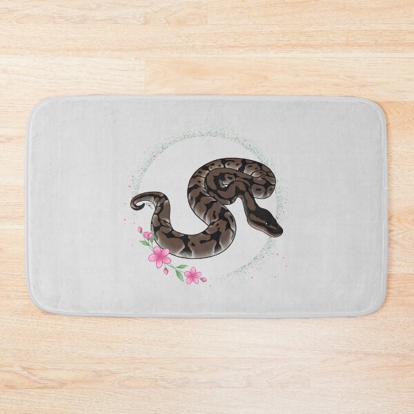 Item preview, Axanthic Ball Python Floral Theme! designed and sold by anacecilia.
