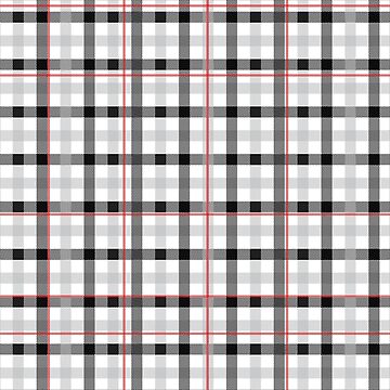 Lumberjack buffalo plaid seamless pattern white Vector Image