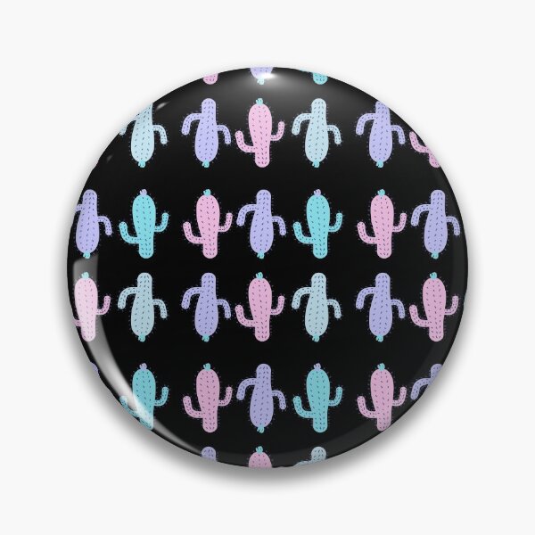 Item preview, 6 Pack Pastel Dancing Cactus Blue Pink Purple designed and sold by thesandrafadzai.