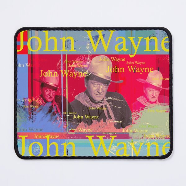 Item preview, John Wayne Western portrait, famous cowboy western hero designed and sold by Mauswohn.
