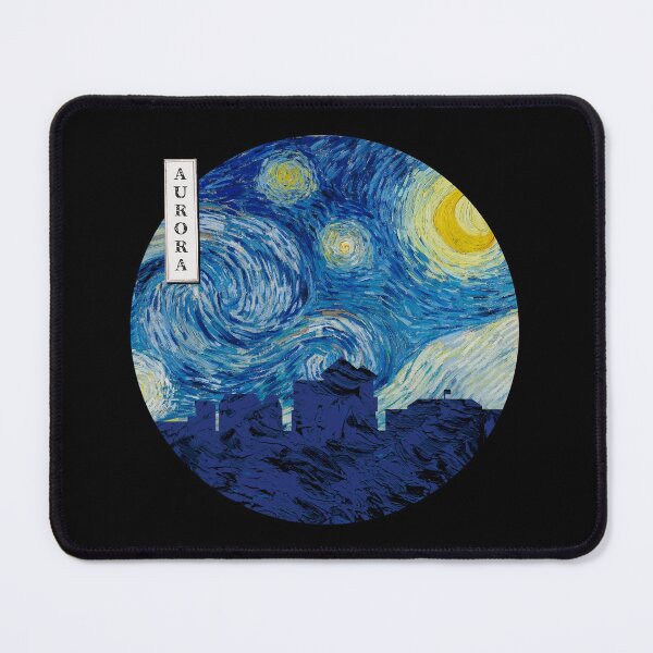 Item preview, Aurora Starry Night Van Gogh Circle designed and sold by DFerraz.