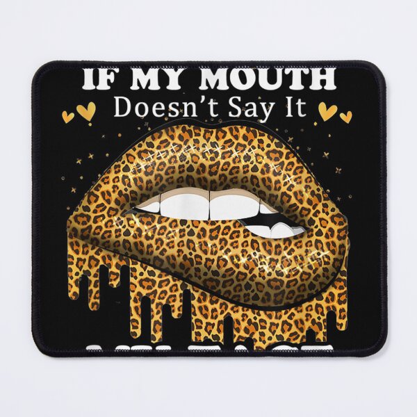 Item preview, Leopard Lips Biting I Am A Virgo Girl designed and sold by gregorylbond.