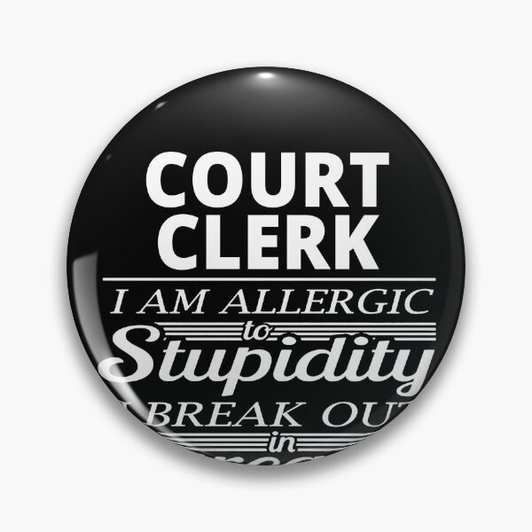 Item preview, Court clerk designed and sold by clickmostro.