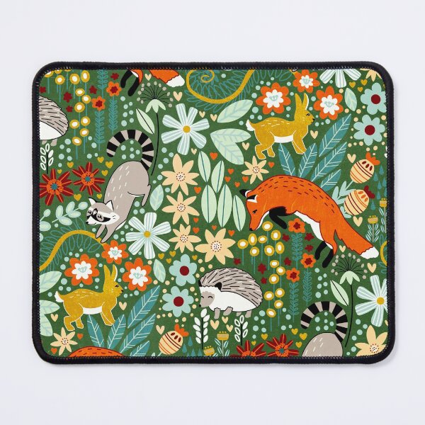 Item preview, Textured Woodland Pattern - Forest Green designed and sold by TigaTiga.