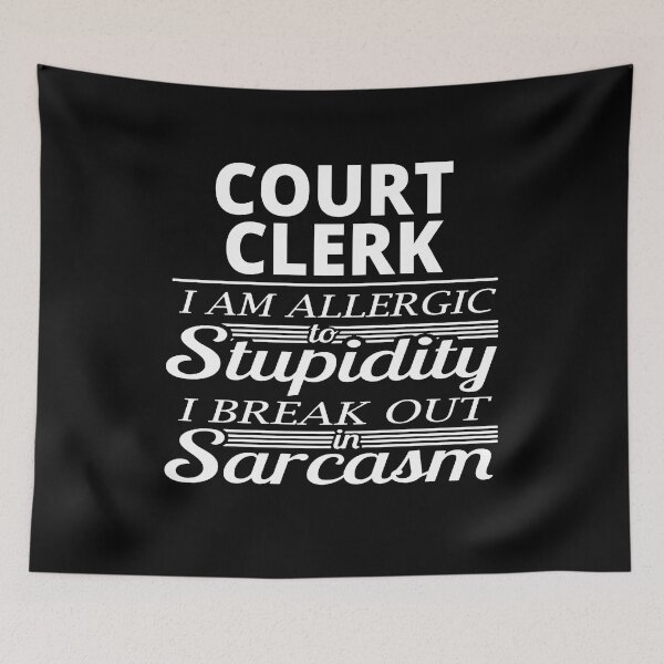 Item preview, Court clerk designed and sold by clickmostro.
