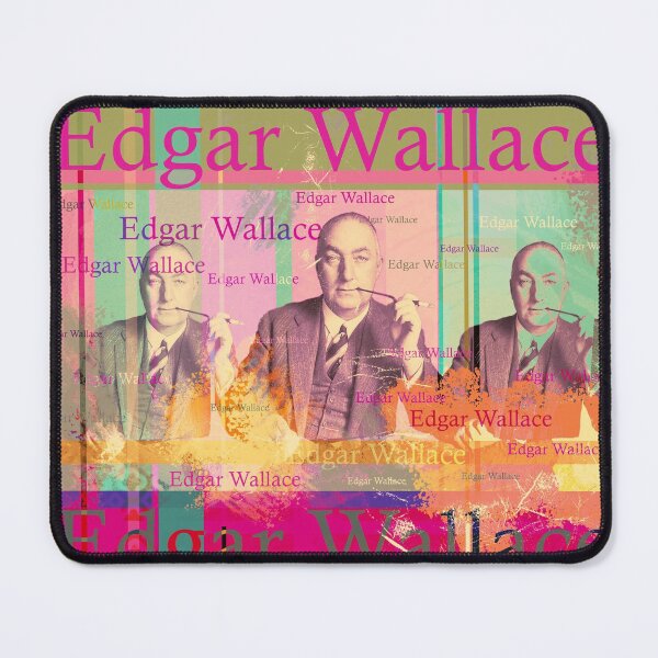 Item preview, Edgar Wallace portrait, famous English writer designed and sold by Mauswohn.