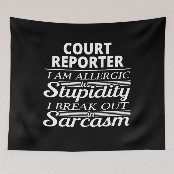 Item preview, Court reporter designed and sold by clickmostro.