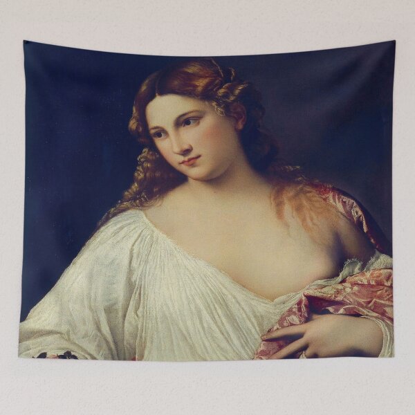 Item preview, Titian - Flora, circa,1515  designed and sold by Vivanne-art.