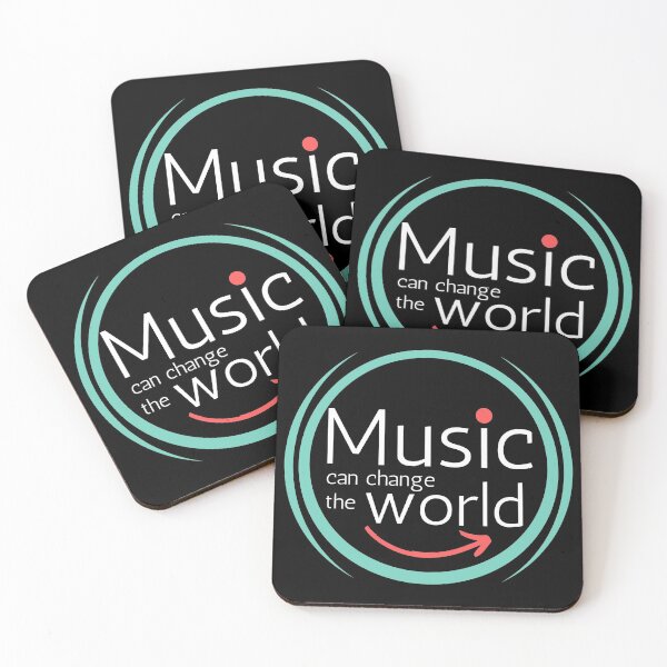 Item preview, Music can change the world trending design for all drum lovers designed and sold by PunMan Army.
